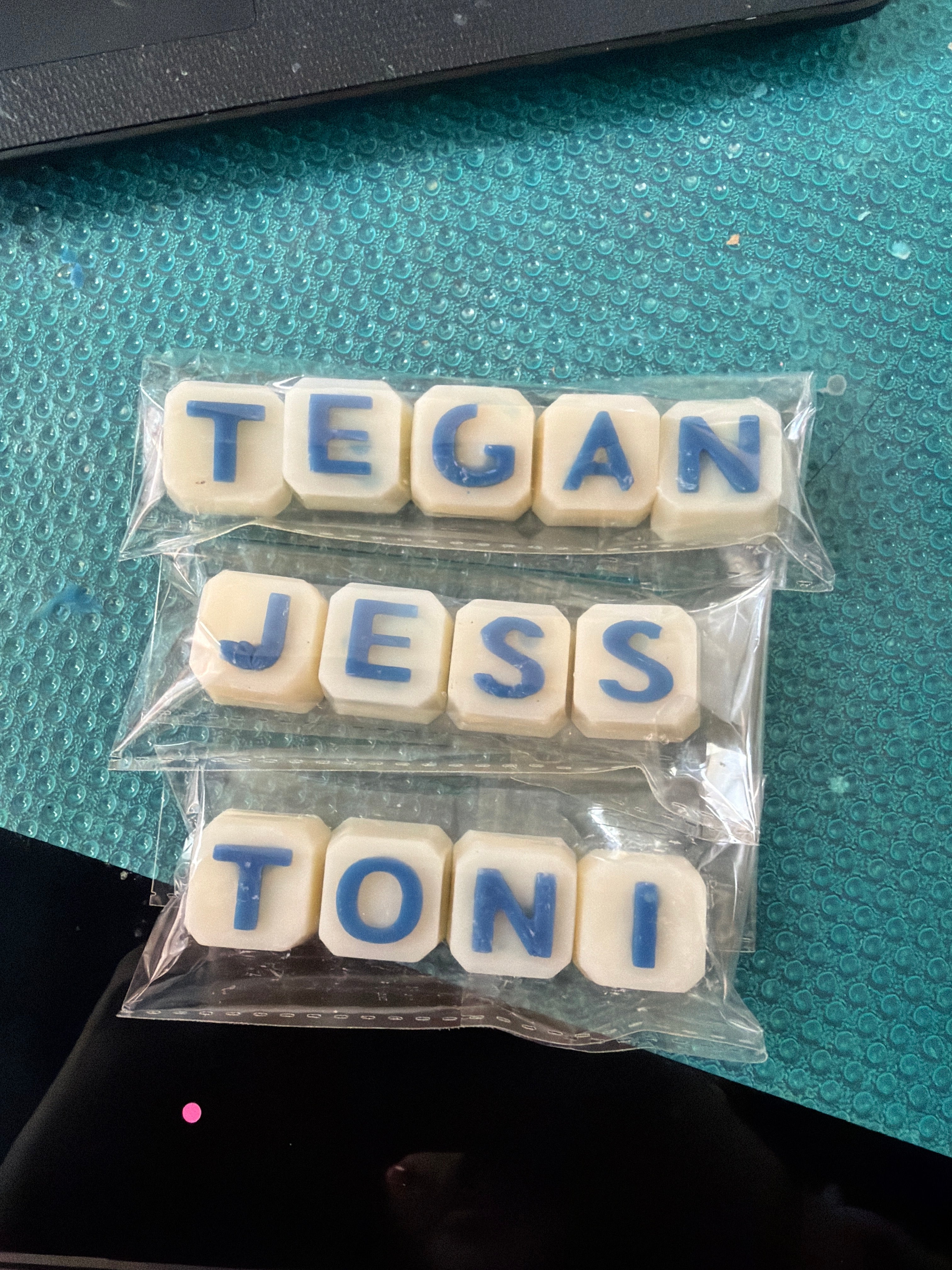 Wax Names Personalised