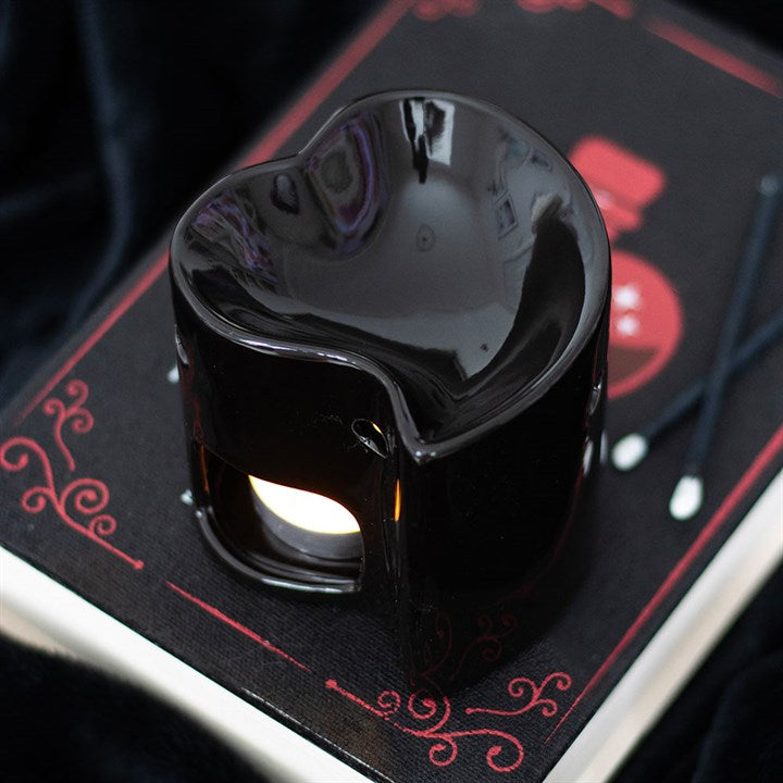 Black Heart Mini Burner